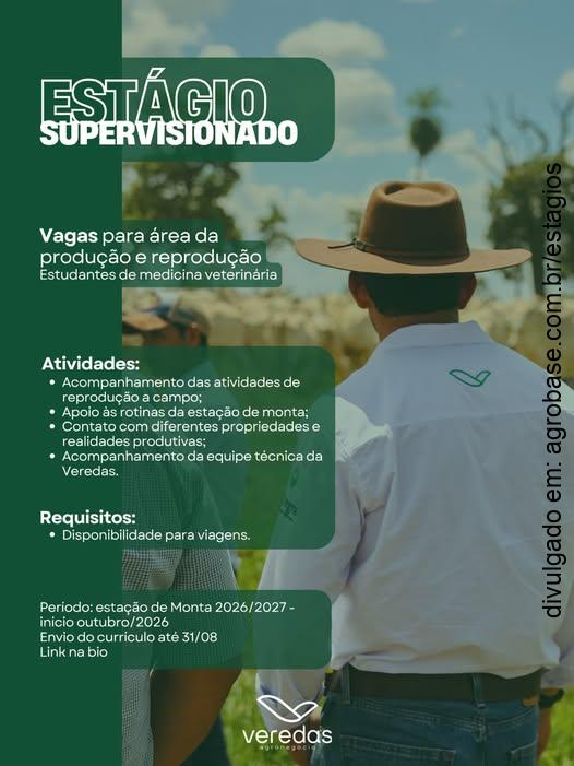Estágio em reprodução animal – Campo Grande/MS