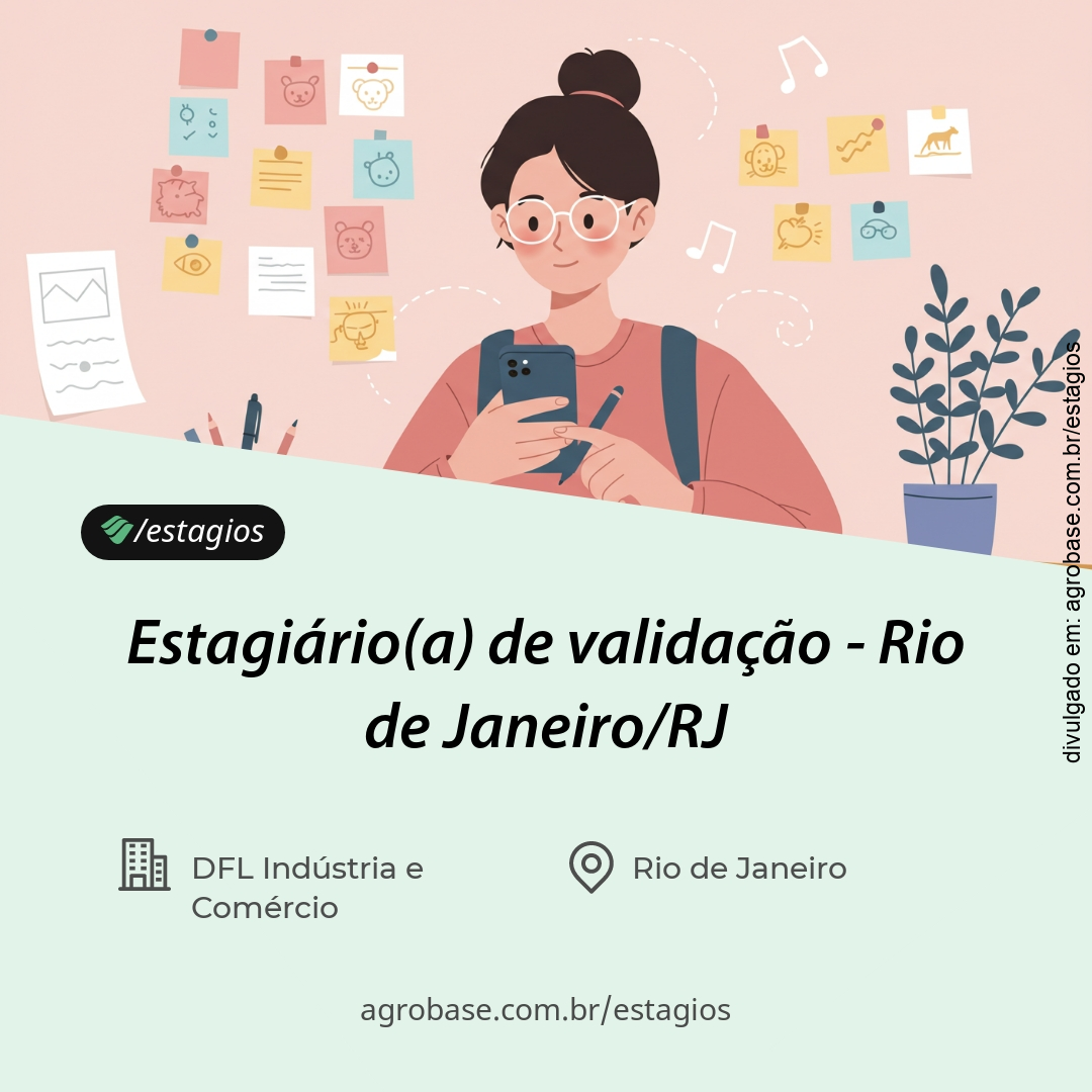 Estagiário(a) de validação – Rio de Janeiro/RJ