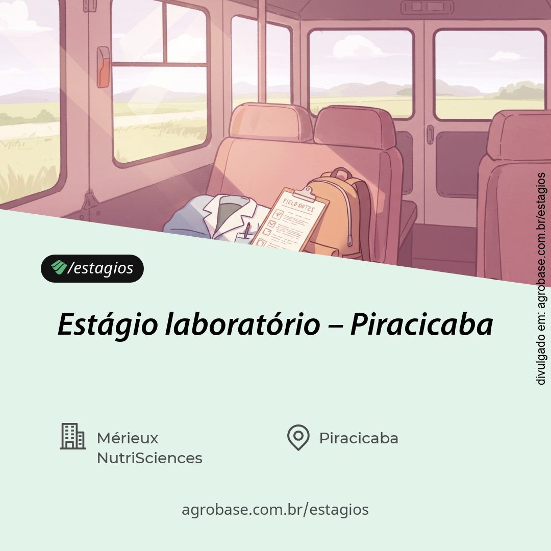 Estágio laboratório – Piracicaba/SP