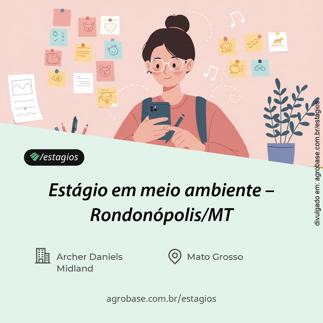 Estágio em meio ambiente – Rondonópolis/MT
