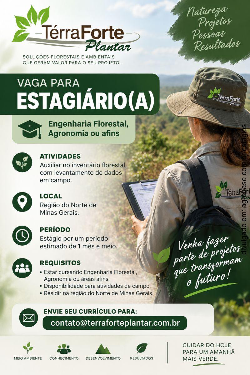 Estágio florestal e ambiental – região norte de MG