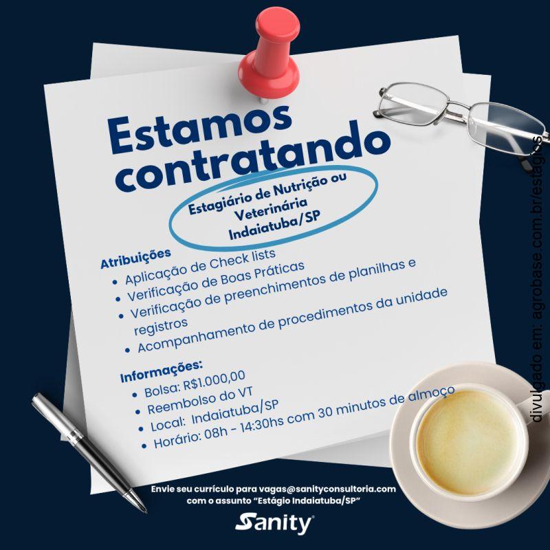 Estagiário(a) de qualidade – Indaiatuba/SP